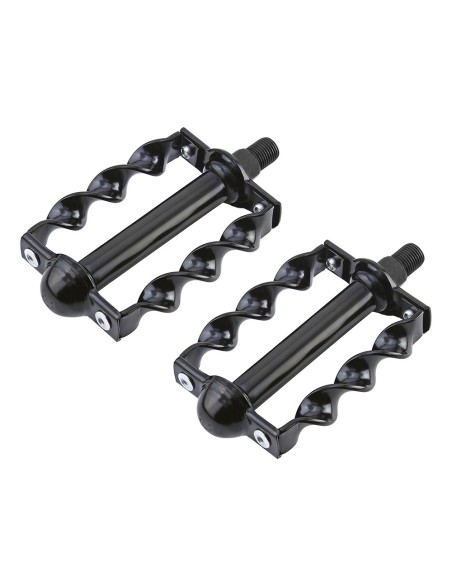 Twisted Flat Pedals 1/2 Black.